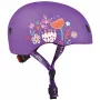 Захисний шолом Micro Розмір S 48-53 см фіолетовий з квітами (AC2137BX)